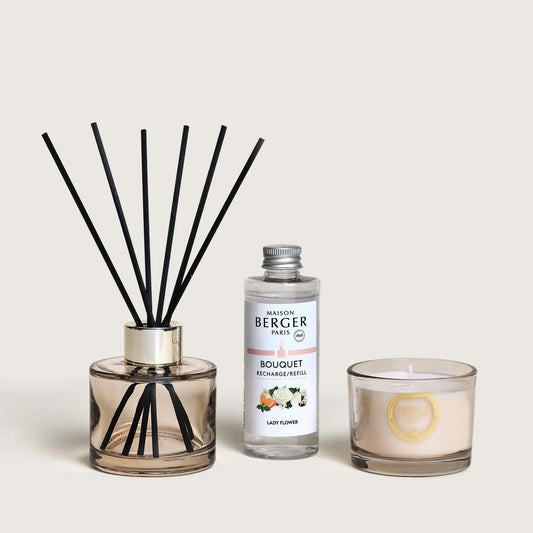 DÚO MINI BOUQUET & VELA ETERNITY NUDE