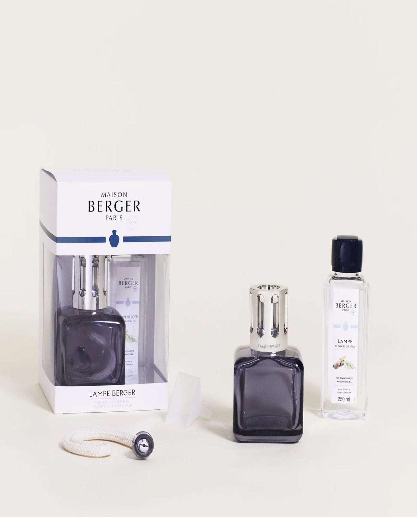 LÁMPARA CATALÍTICA GLAÇON GREY- Aroma floral empolvado