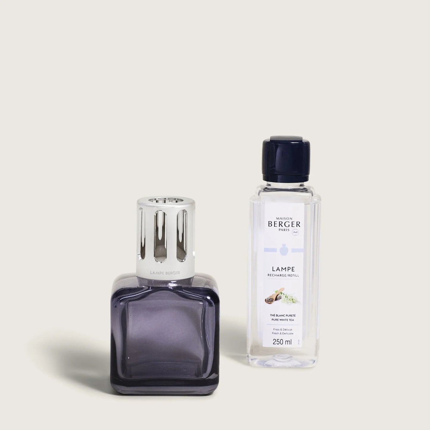 LÁMPARA CATALÍTICA GLAÇON GREY- Aroma floral empolvado
