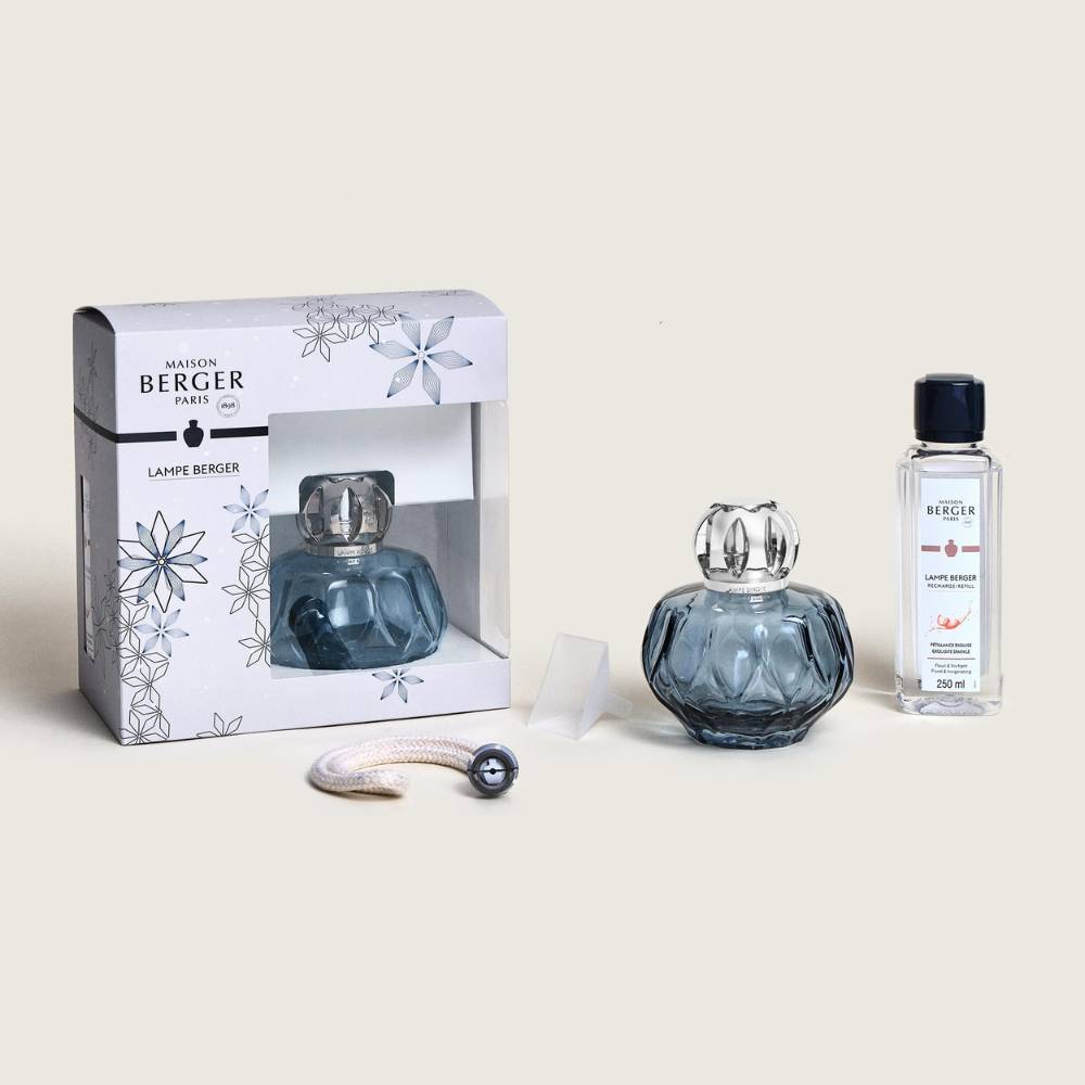 LÁMPARA CATALÍTICA BERGER ROSALIE AZUL - Aroma dulce y frutal