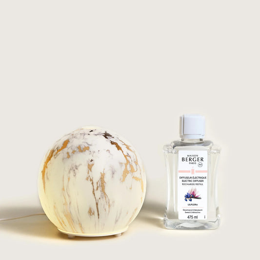 DIFUSOR ELÉCTRICO MARBRURE BLANCO