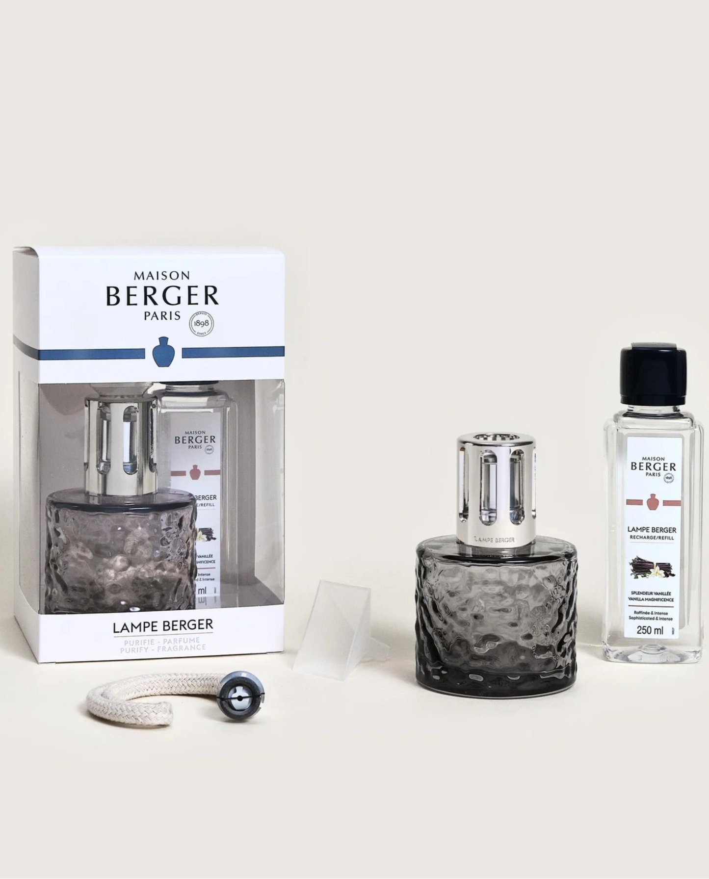 LAMPE BERGER MIRAGE NOIRE- Aroma vainilla y cítrico