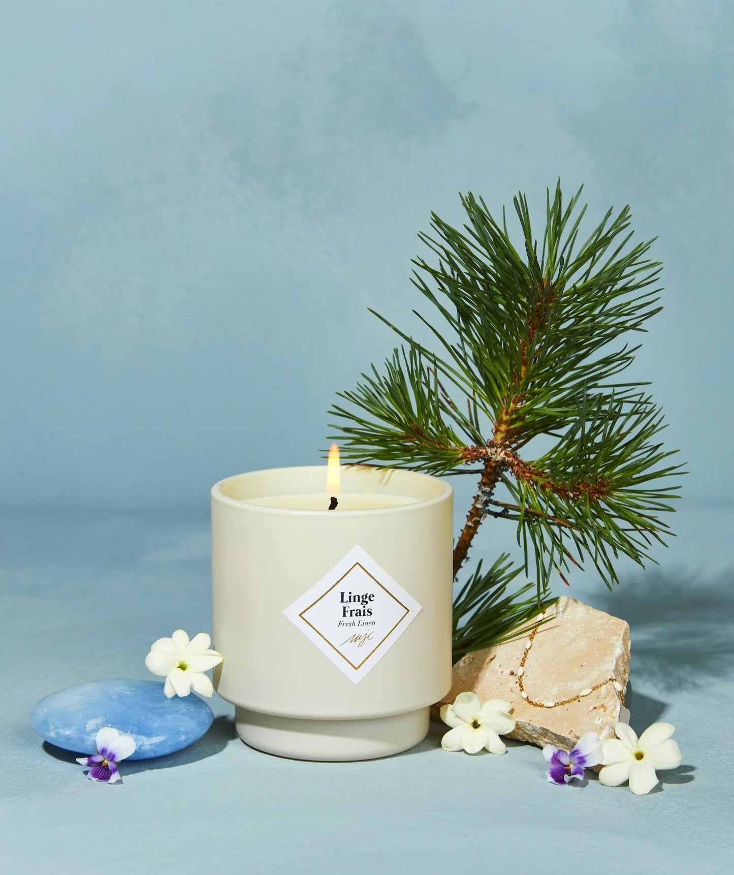 VELA CON JOYA - ROPA FRESCA