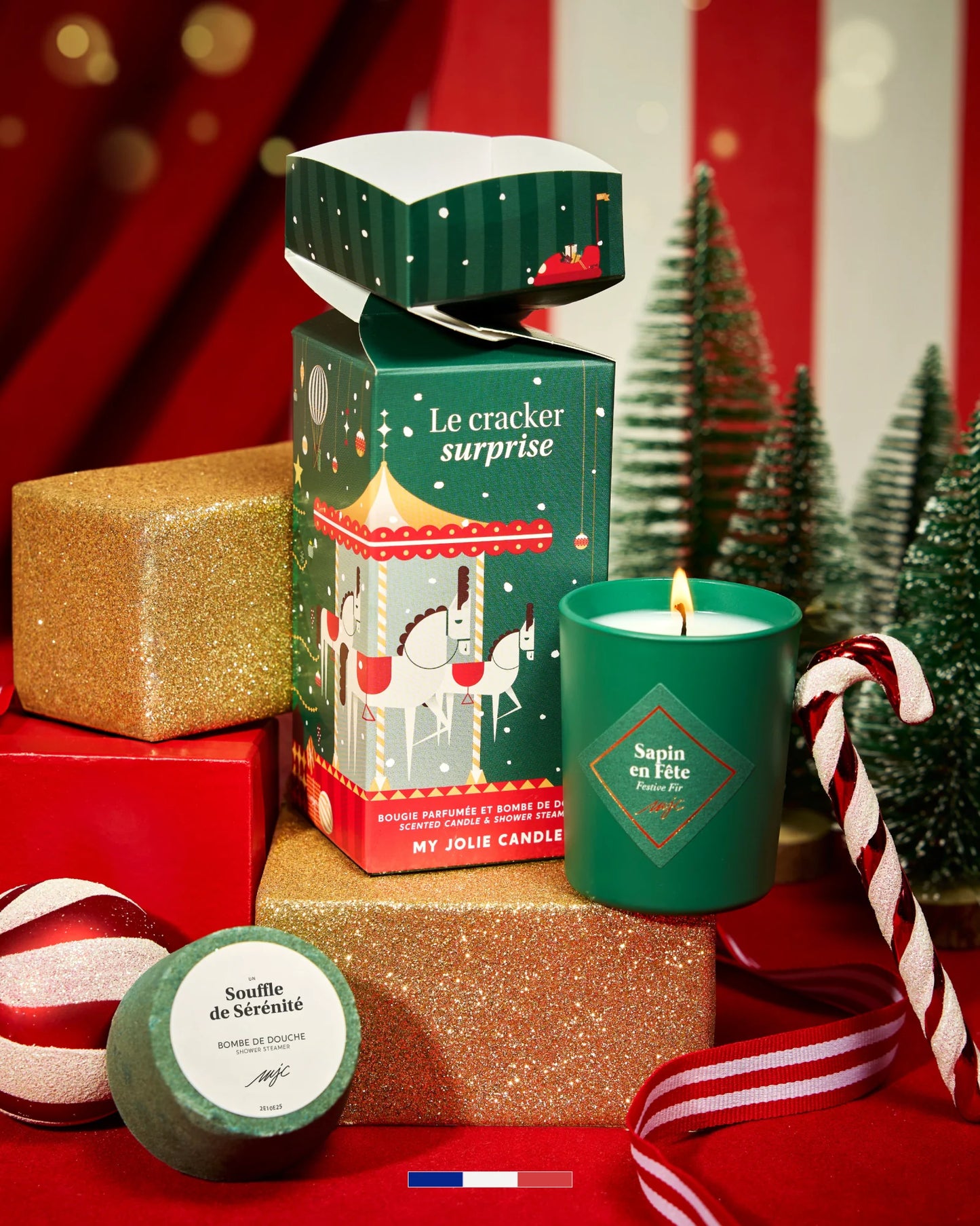 El Cracker Sorpresa ( VELA + BOMBA DE DUCHA)