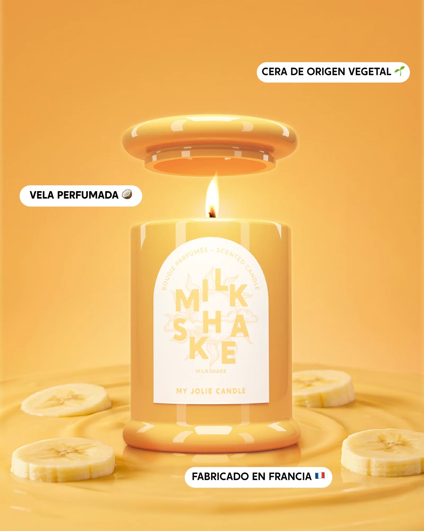 Vela perfumada Batido
