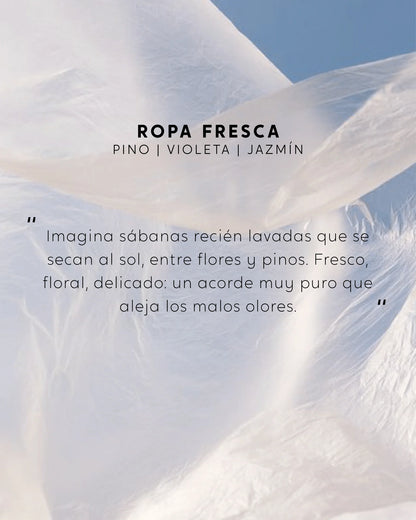 VELA CON JOYA - ROPA FRESCA