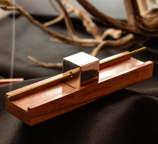 Incensario Paramita Plateado