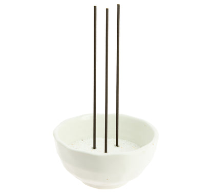 Incensario Shiroi+ marmolina