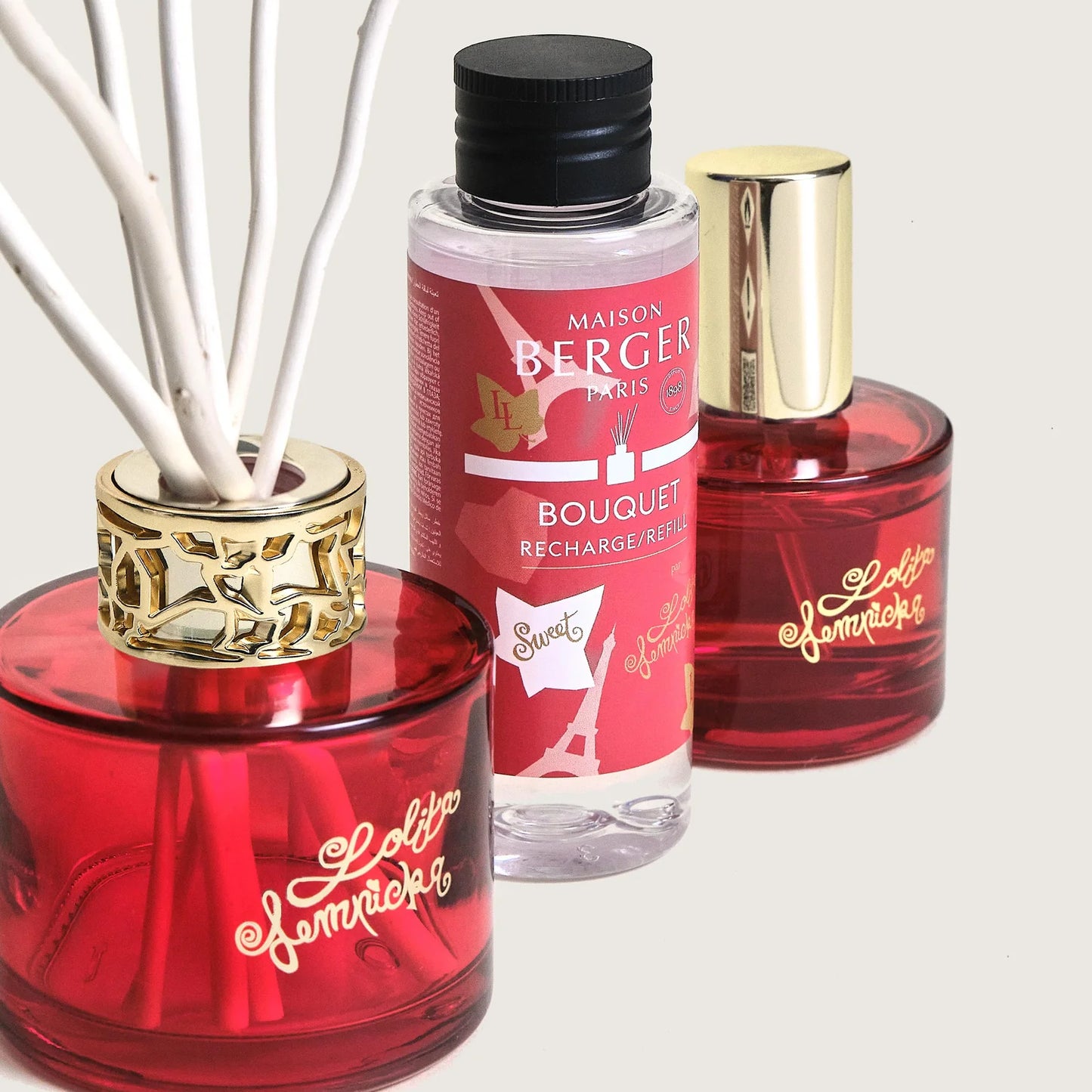 DÚO MINI BOUQUET & SPARY AMBIENTADOR LOLITA LEMPICKA SWEET