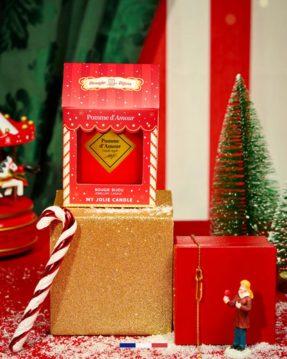 Vela con joya SWAROVSKI Manzana de Caramelo