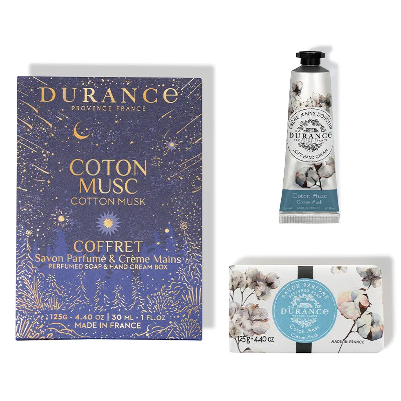 Caja duo MUSC COTON (CREMA+JABÓN)