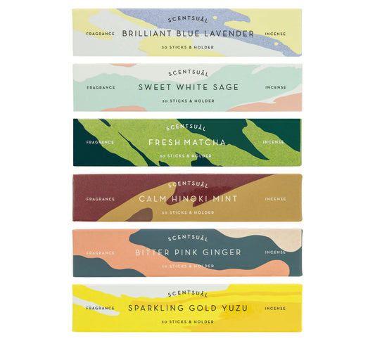 Pack Incienso Scentsual - 6 Aromas