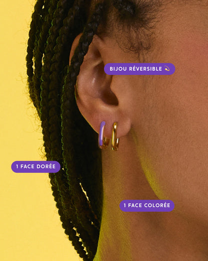 Vela Perfumada con Pendientes – Aroma Arándanos