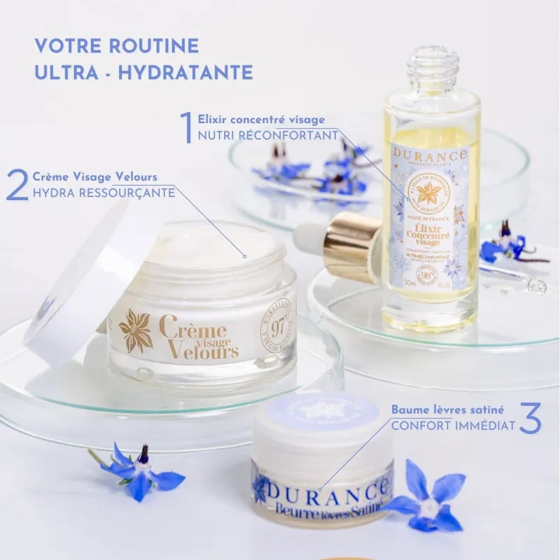 Set Rutina facial con aceite de borraja- 4 productos