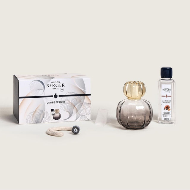 LÁMPARA CATALÍTICA CORALI GRIS - aroma floral/ amaderado