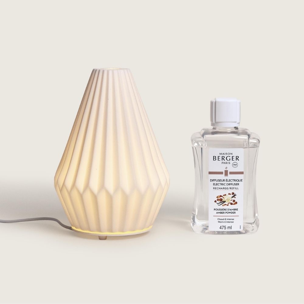 DIFUSOR ELÉCTRICO CONE- Poussière d'Ambre (vainilla)