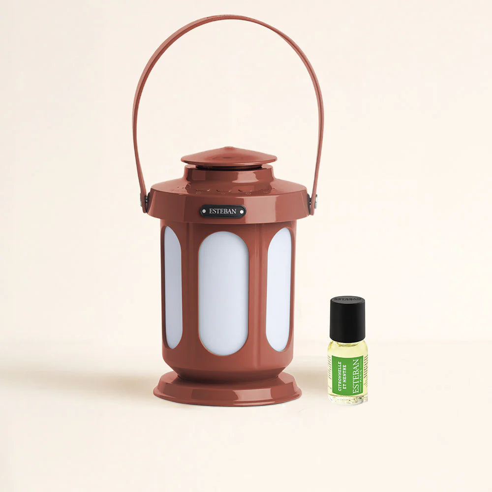 Difusor de fragancia en bruma - Edición Linterna inalámbrico   (Terracota)