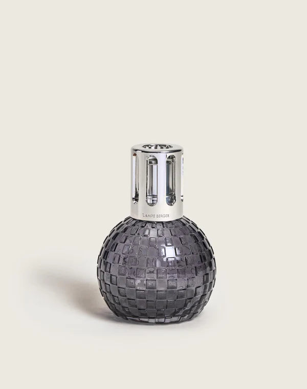 LÁMPPARA CATALÍTICA DISCO GRIS - aroma POUSSIÈRE D'AMBRE
