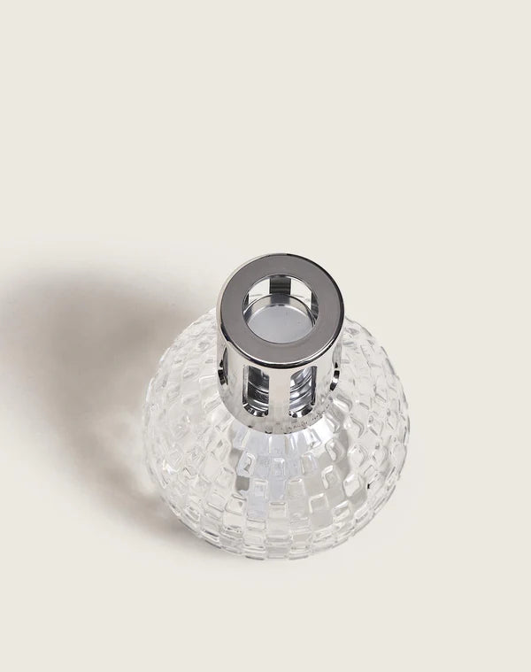 LÁMPPARA CATALÍTICA DISCO TRANSPARENTE - aroma floral/dulce