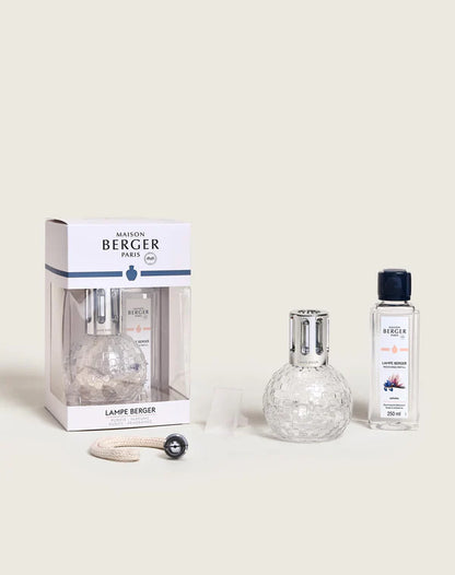 LÁMPPARA CATALÍTICA DISCO TRANSPARENTE - aroma floral/dulce