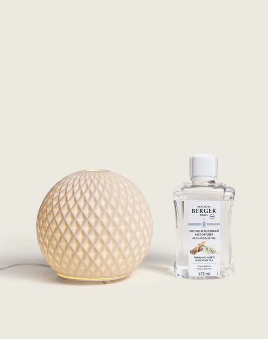 DIFUSOR ELÉCTRICO SPHERE- Aroma Thé Blanc Pureté